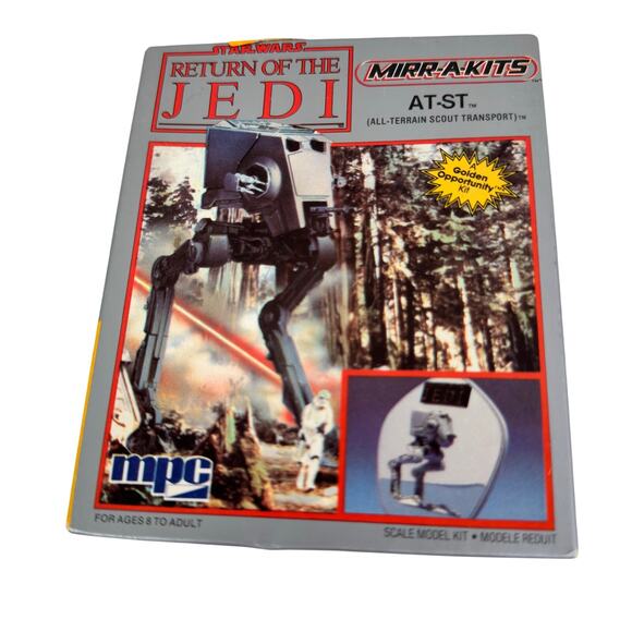 Star Wars Episode VI Mirr-A-Kit At-St Kit Fundimensions 1984 RotJ - Picture 2 of 10